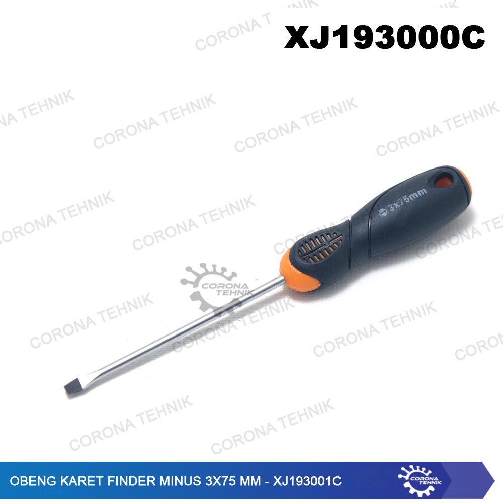 XJ193000C - Obeng Karet Finder Minus 3x75 mm