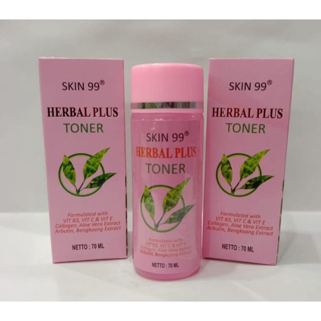 TONER HERBAL PLUS SKIN 99 BPOM