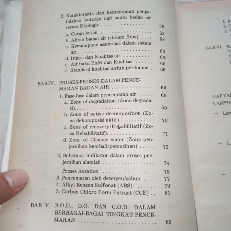 Pencemaran Air Dasar Dasar dan Pokok Pokok Penanggulangannya - Seri Lingkungan Pencemaran - Dr Slamet Ryadi Skm - Penerbit Karya Anda Surabaya Usana Offset - Original