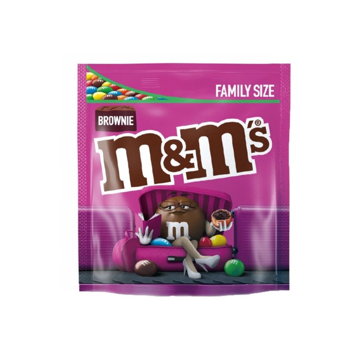 

Cokelat M&M'S Brownie Family Size Isi 310Gram - Limited Edition