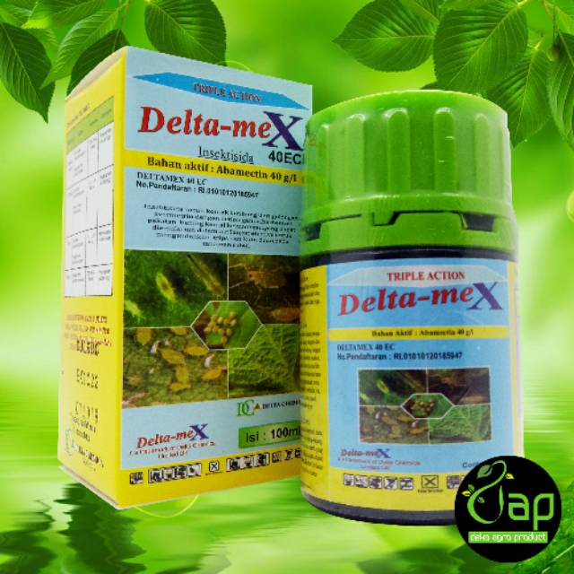 INSEKTISIDA DELTA MEX 40EC 100ML deltamex - Bahan Aktif Abamektin 40 g/l