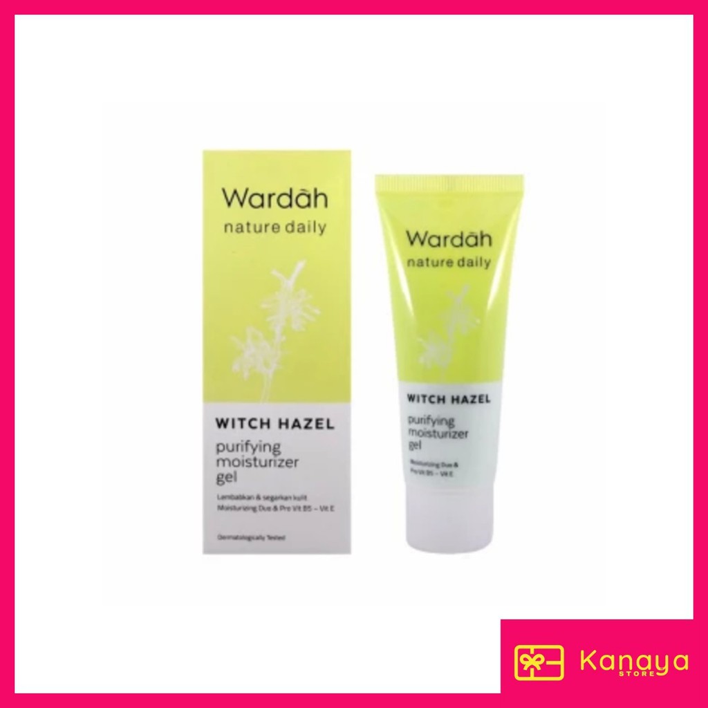 (BISA COD) Wardah Purifying Moisturizer Gel Witch Hazel