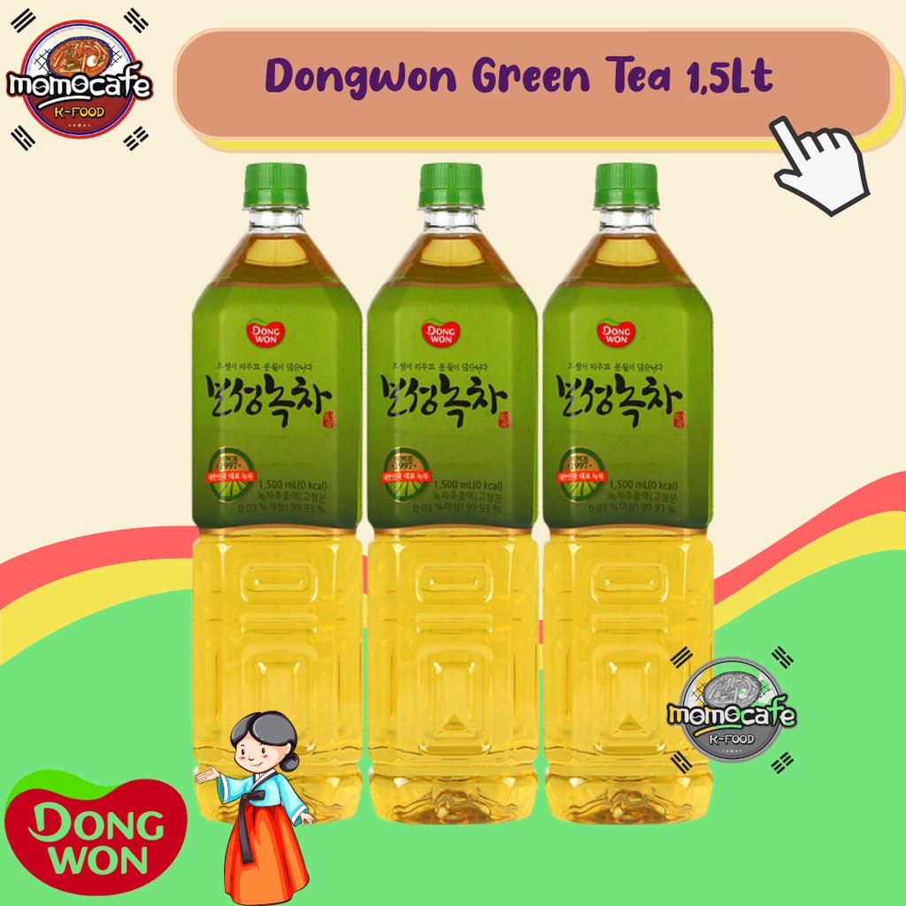 

Dongwon Green Tea Drink 1,5LT - Teh Hijau Made In Korea