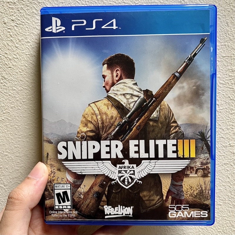 Sniper elite III Ps4 Kaset Game Original Sony Playstation 4 ps 4 ps 5 games sniper elit 3 Africa sni