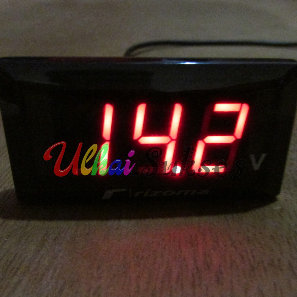 Volt Meter / Voltmeter Silm Waterproof Murah Laris