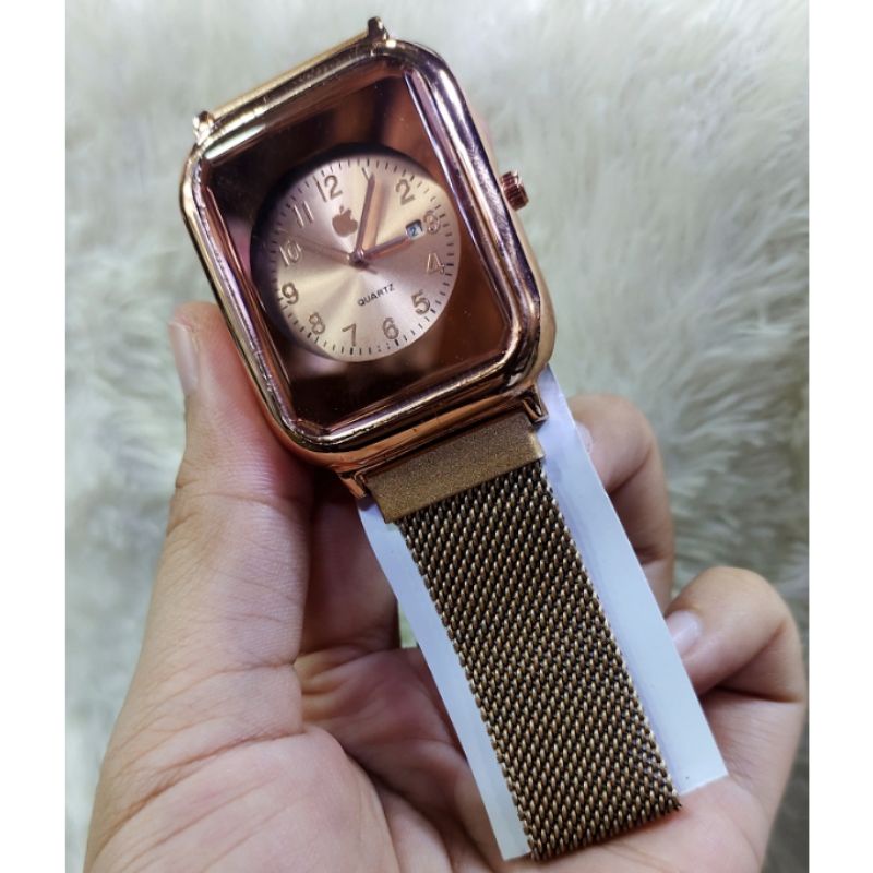 JAM TANGAN TALI PASIR TANGGAL