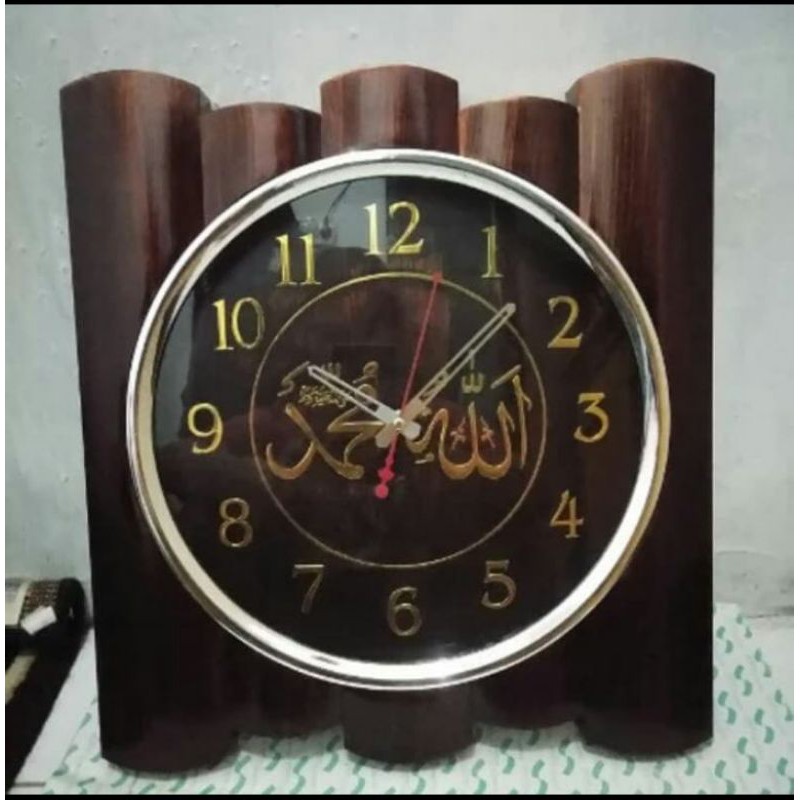 JAM KALIGRAFI LAFADZ ALLAH DAN MUHAMMAD