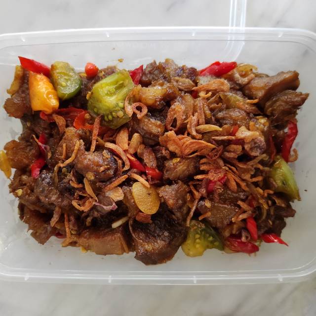 

OSENG MERCON TETELAN + DAGING