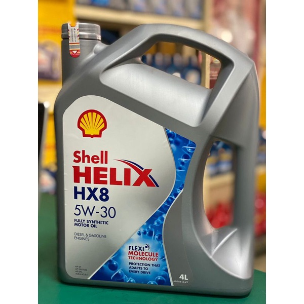 oli mesin shell hx8