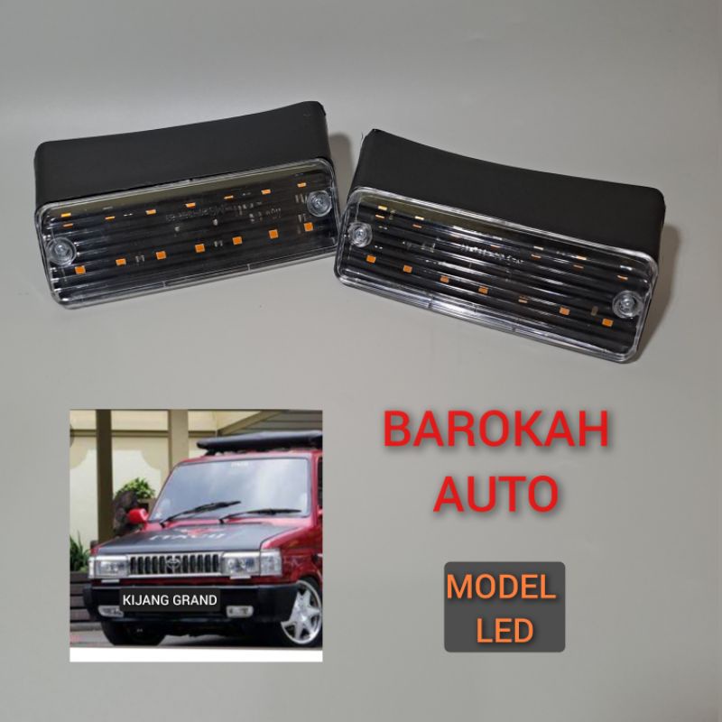 mobil kijang grand super lampu sen bemper model led