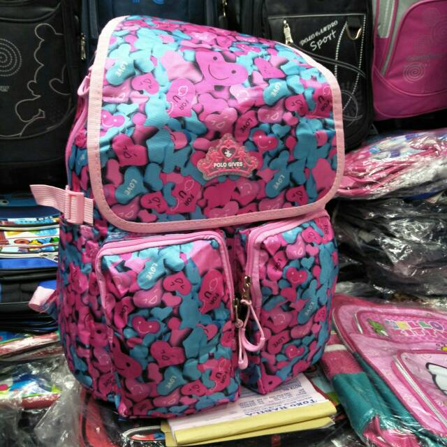 tas ransel wanita merk polo gives