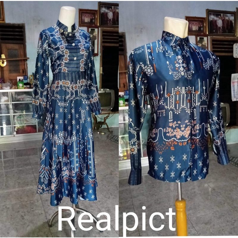 Kain Maxmara Motif Bunga Khamima harga setengah meter