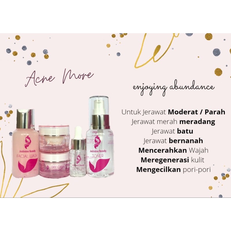 Justmine beauty skincare acne more