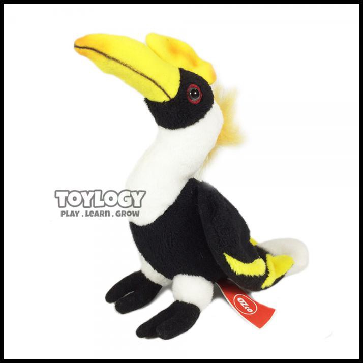 Ozco Boneka Burung Rangkong - Hornbill Bird Stuffed Plush Animal Doll