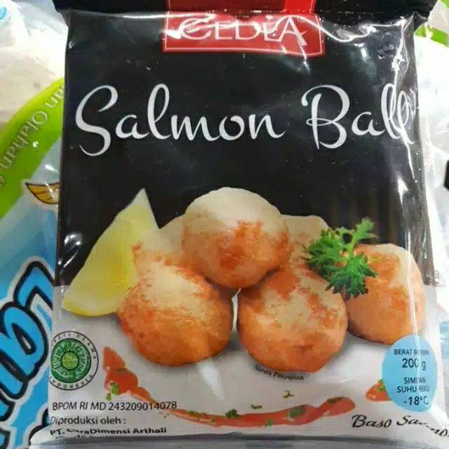 

Promo !! CEDEA salmon ball 200gr bola salmon