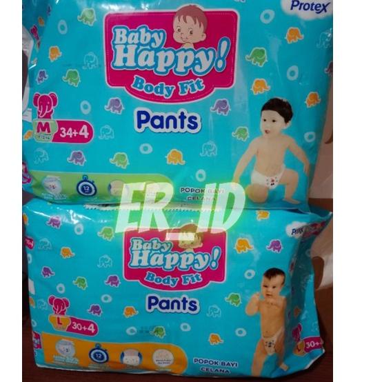 Best Seller.. BABY HAPPY  Body fit pants celana M/L (pampers baby happy)
