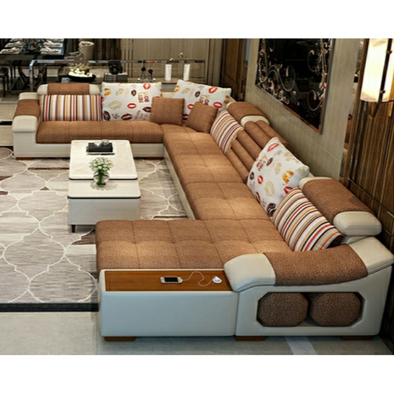  ASH US03 BONUS 4 pcs Puff Leter  U  Standar Sofa  Meja 