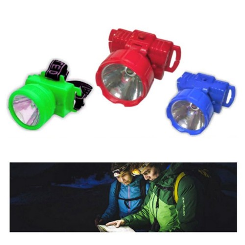 COD Senter Kepala / Headlamp 1 LED Rolinson RL-2019/RL-2017 Baterai