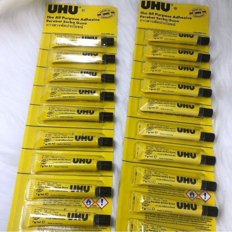 

LEM UHU CAIR 7ML/UHU GLUE/PEREKAT SERBAGUNA|THE ALLPURPOSE ADHESIVE