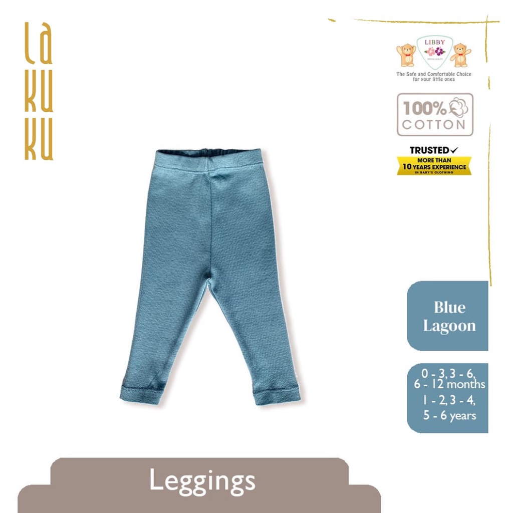 Lakuku - Libby Baby Celana Legging Bayi Anak seri Set A Unisex