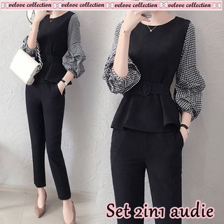 GL Set in audie setelan baju dan  celana  wanita model  