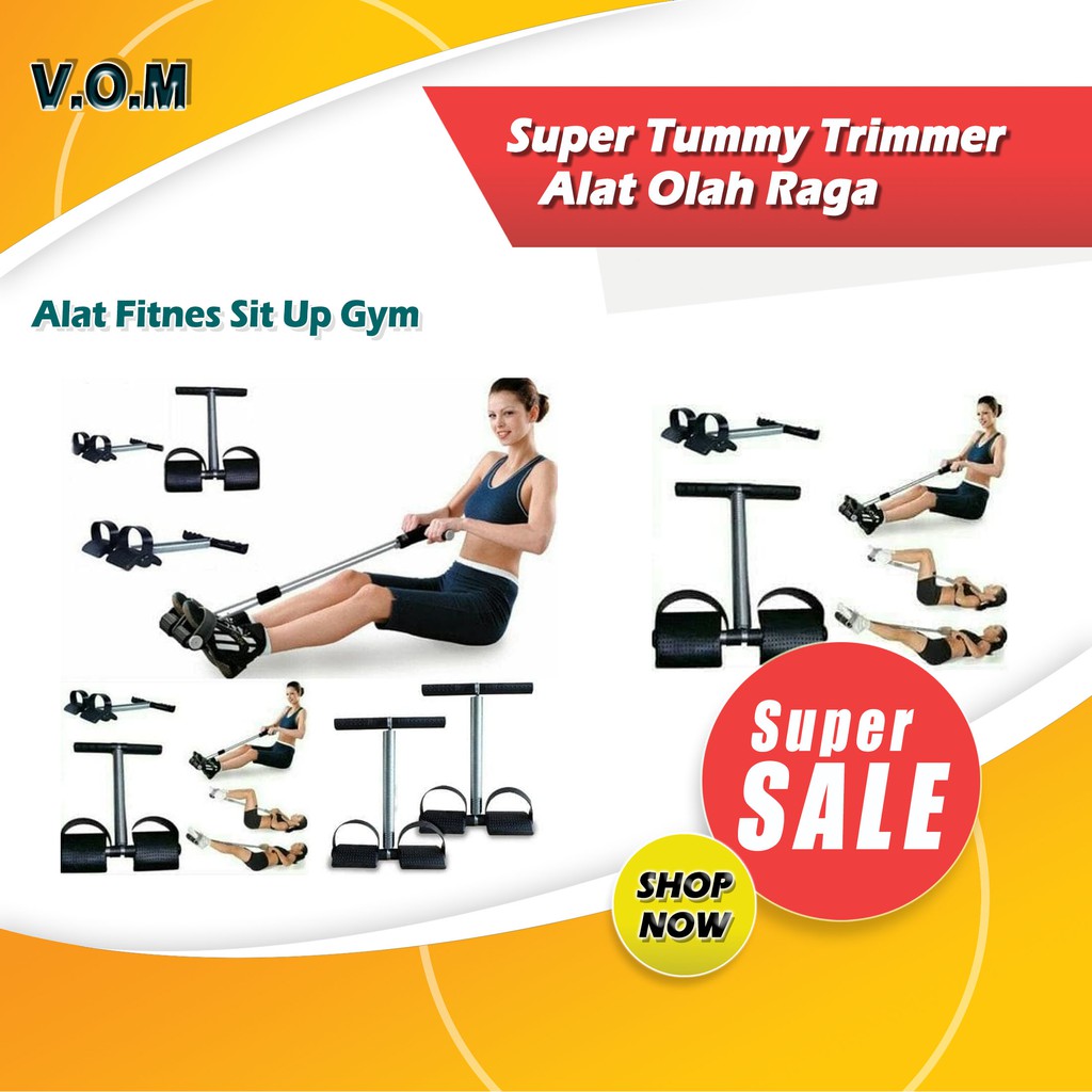 VOM Super Tummy Trimmer Alat Olah Raga - Alat Fitnes Sit Up Gym 0506