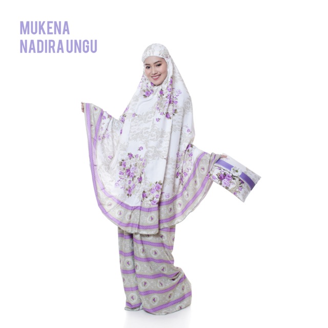 PUSAT MUKENA TASIK - MUKENA RAYON BALI NADIRA DEWASA (BEST SELLER)