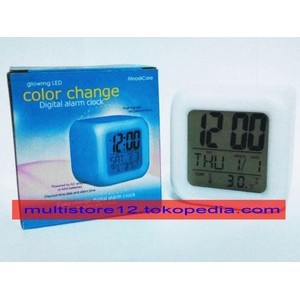 Moody Clock / Jam Kubus Polos