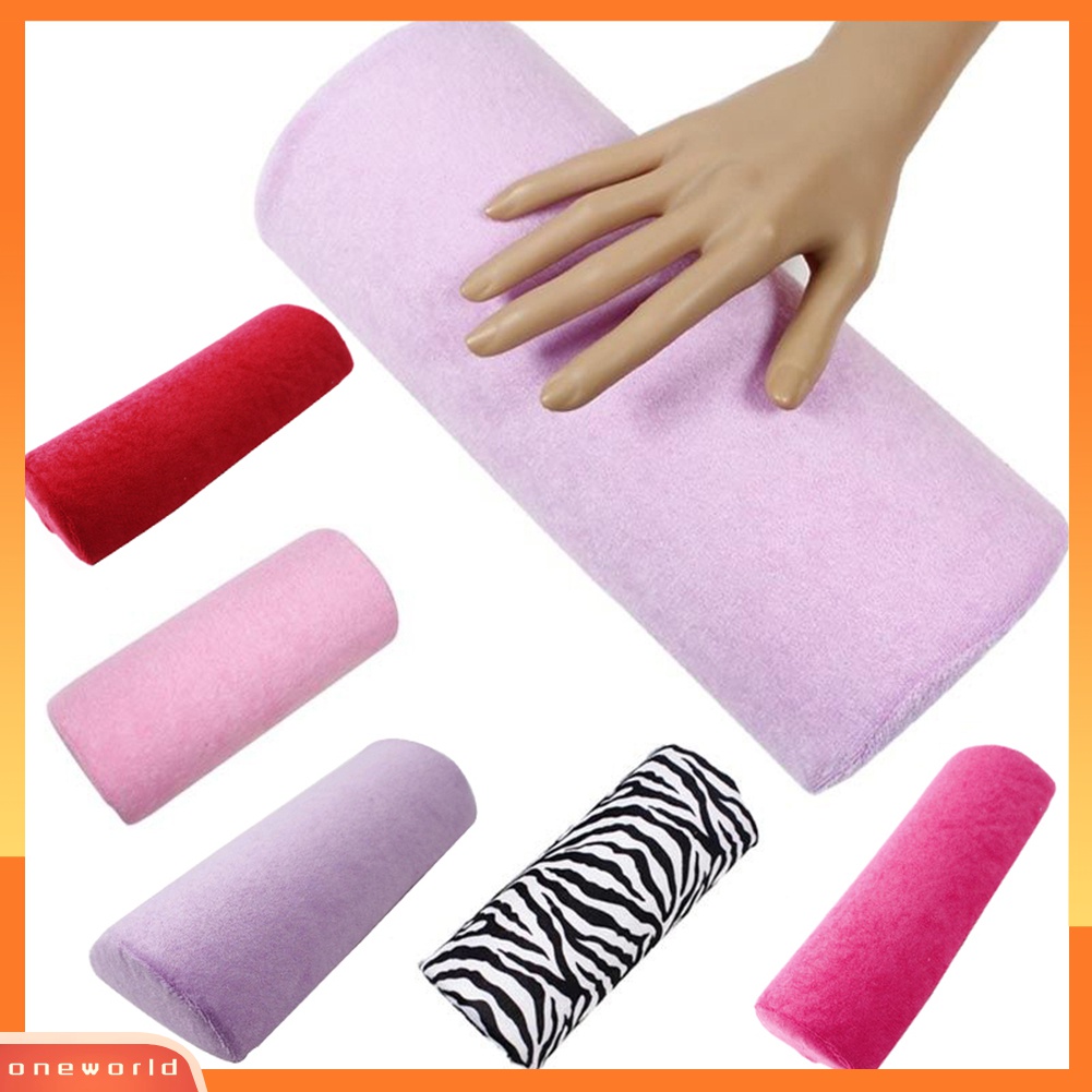 (ONWO) Bantal Penyangga Tangan Dengan Resleting Untuk Manicure