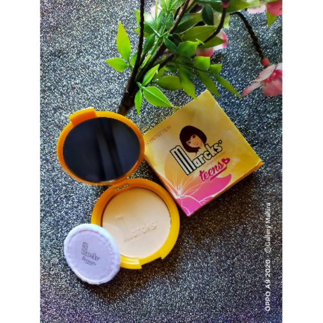 #Gallery Mahira#Bedak Marcks padat bedak marcks teens