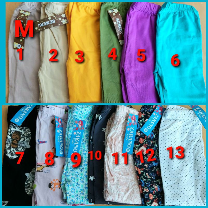 legging lokal zarano dan semeru