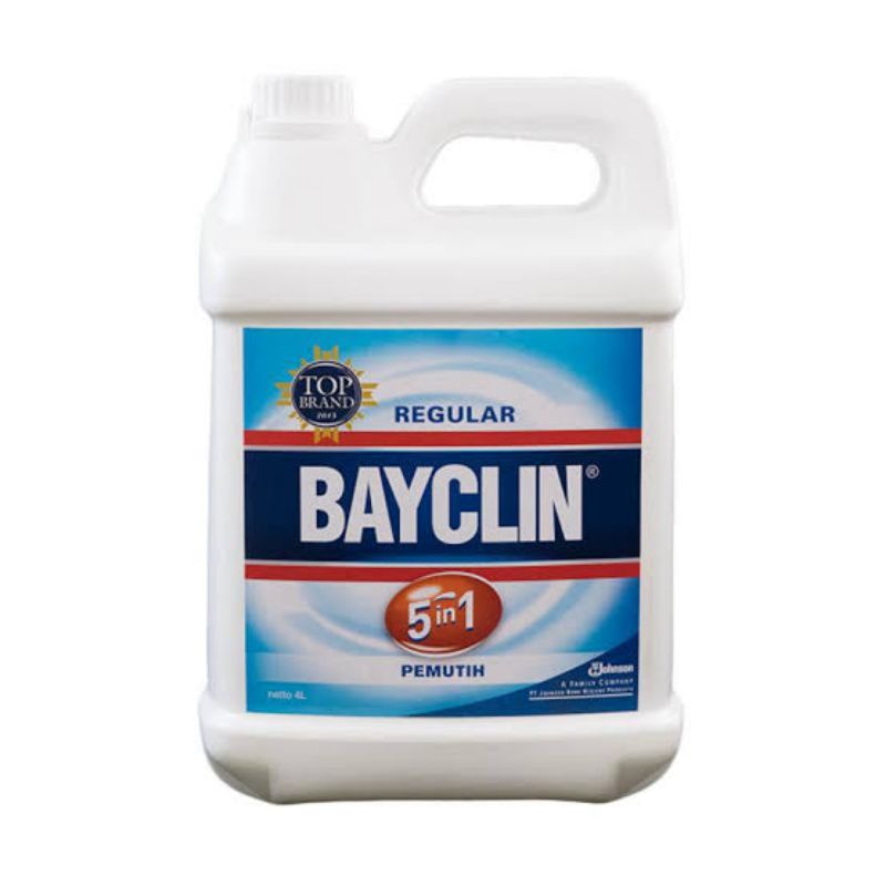 Bayclin pemutih pakaian jerigen 4 Liter