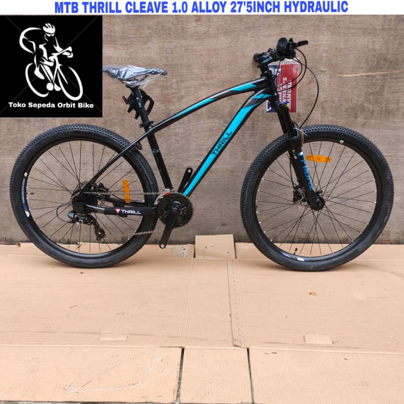 Sepeda Gunung MTB Thrill Cleave 1.0 Alloy 27'5Inch Rem Hydraulic