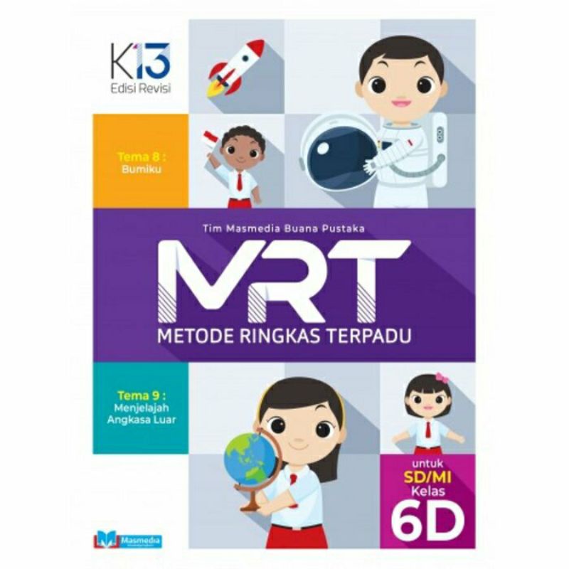 Buku (MRT) Metode Ringkas Terpadu 6D SD/MI Kelas 6