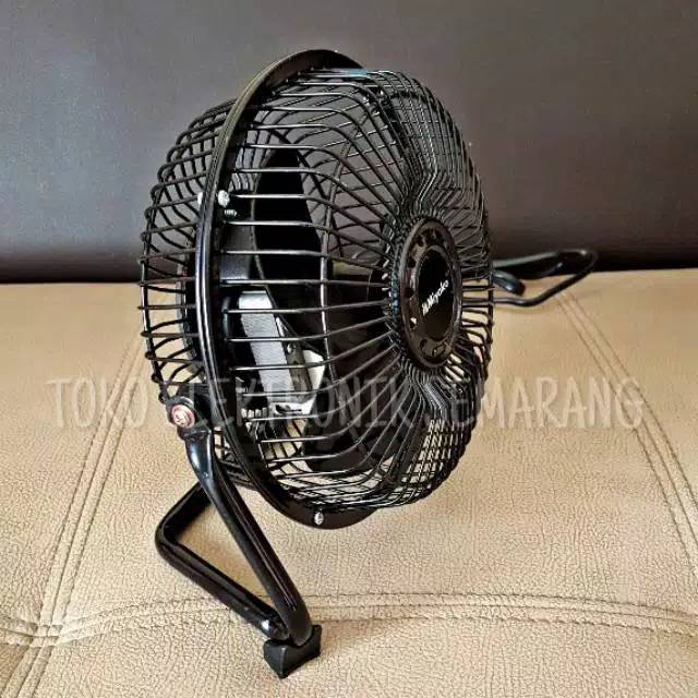 MIYAKO KIPAS ANGIN BESI KAD 06 DESK FAN 6 INCH KIPAS MINI KECIL MEJA KERJA MEJA BELAJAR SEMARANG