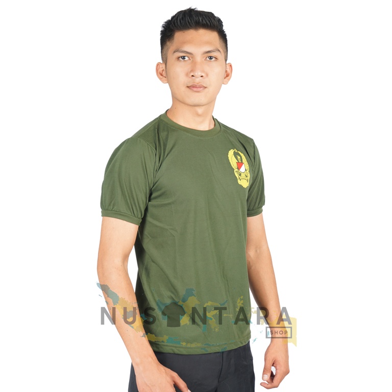 Kaos Tni AD Angkatan Darat Kartika Eka Paksi Baju Tni Seragam Tni AD Kostrad Kopasus Kodam Kodim Koramil Secapa Seskoad