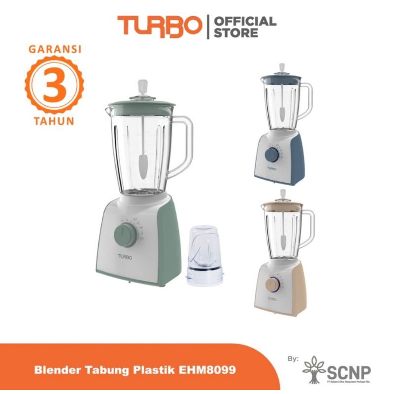 TURBO Blender Plastik All in One EHM8099 / EHM 8099 / Jumbo Heavy Duty