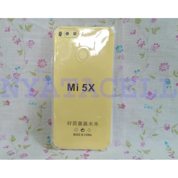 Soft Case Anticrack Xiaomi MiA1 MI A1 /Anti Crack Knock Shock Bentur dari Aksesoris Hp KU..