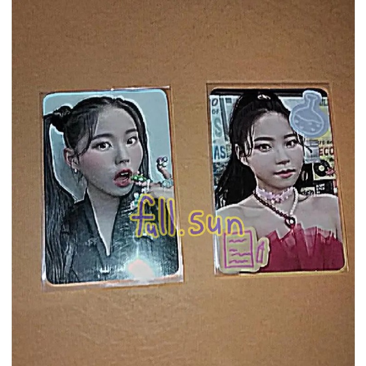 Photocard nmixx kyujin