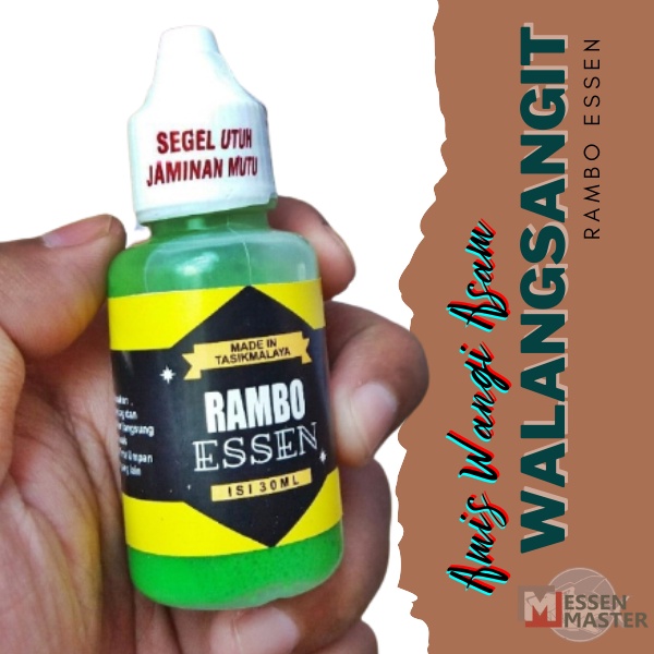 ESSEN WALANGSANGIT - ESSENCE - ESSENTIAL OIL - ESSEN AMIS WANGI ASAM- RAMBO ESSEN