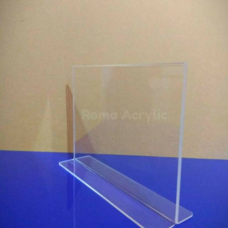 

Display Brosur - Akrilik tent card A5 T landscape