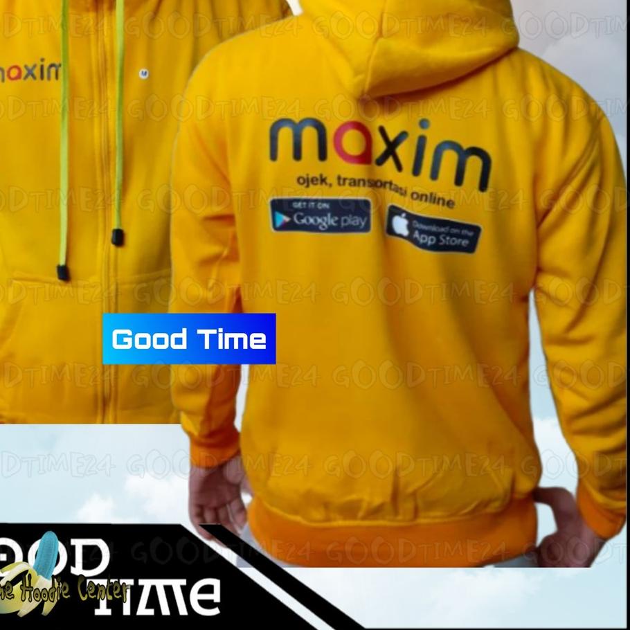 ♢ ZIPER HOODIE SWEATER MAXIM OJEK TRANSFORTASI ONLINE ➷