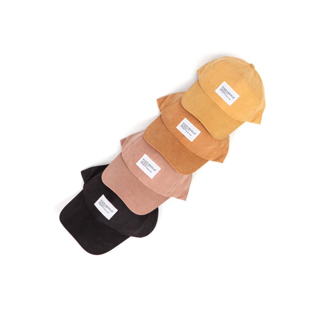 TOPI BASEBALL CAPS - CORDUROY SOFT - TOPI POLO TOPI BASEBALL CAP