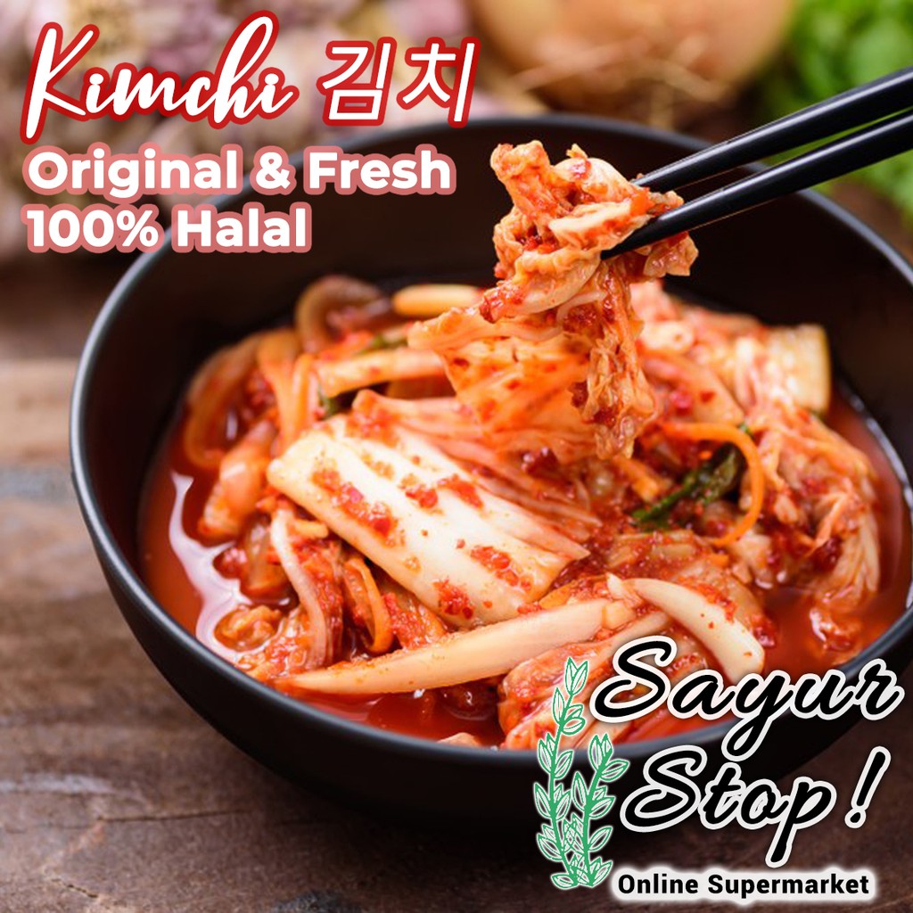 

Sayur Stop Authentic Korean Kimchi 200 gram Halal
