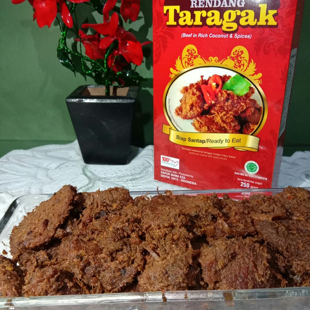 

Rendang Daging Sapi Asli Merk TARAGAK Depok