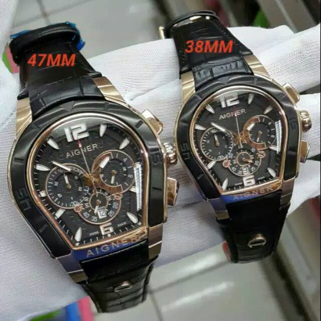 Jam tangan couple merk aigner