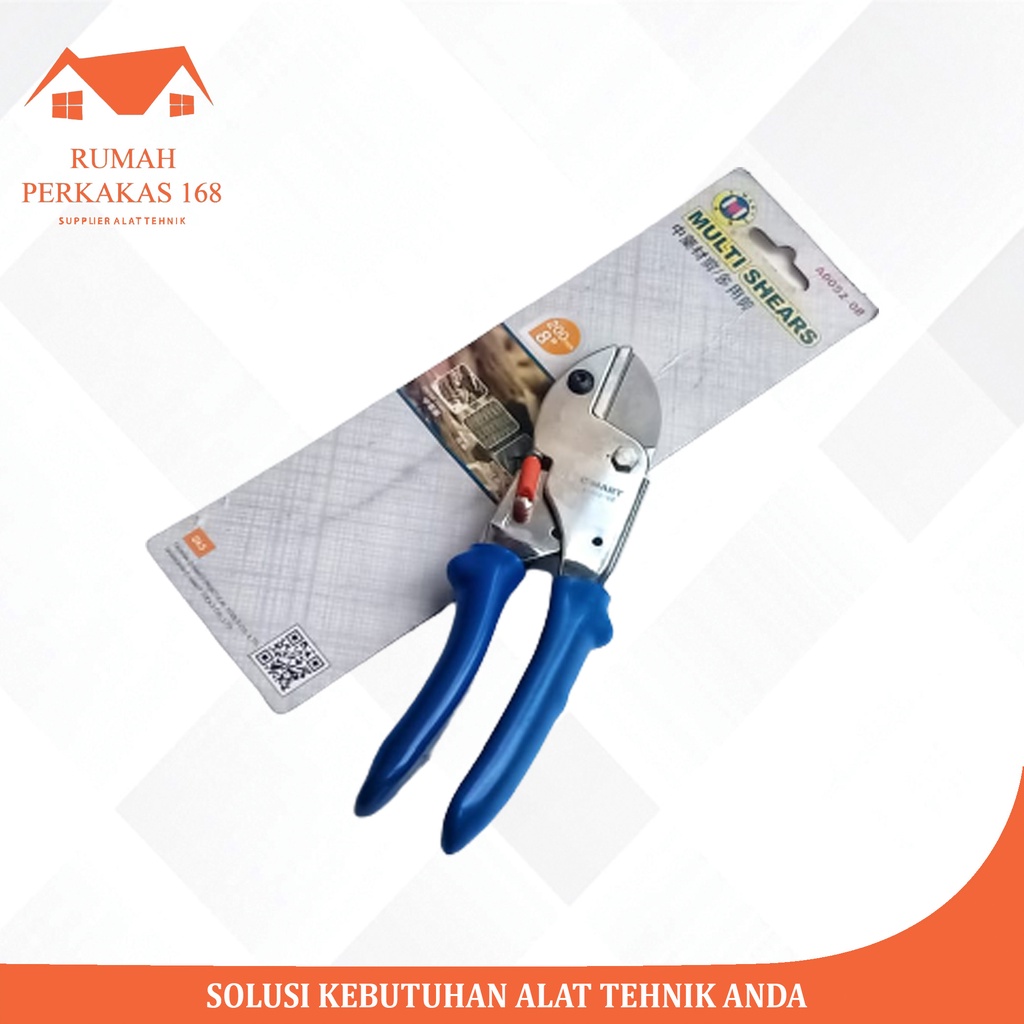 GUNTING BAMBU GUNTING DAHAN GUNTING KOPI GUNTING ROTAN 8" C-MART