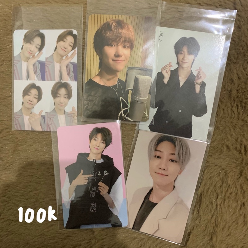 pc minghao grid henggarae the8 an ode semicolon photocard svt seventeen