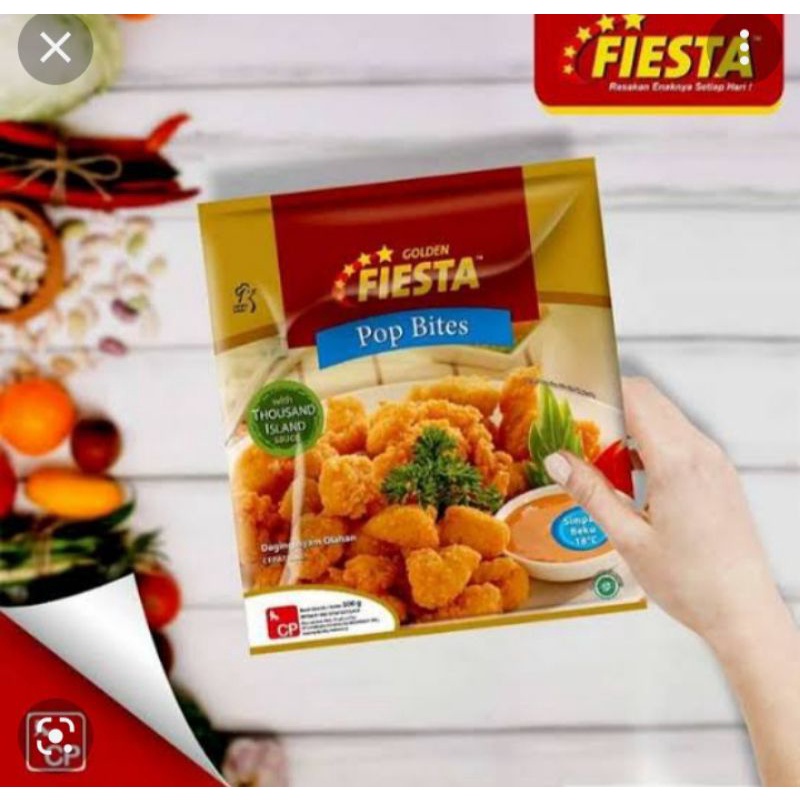 

Golden Fiesta Pop bites