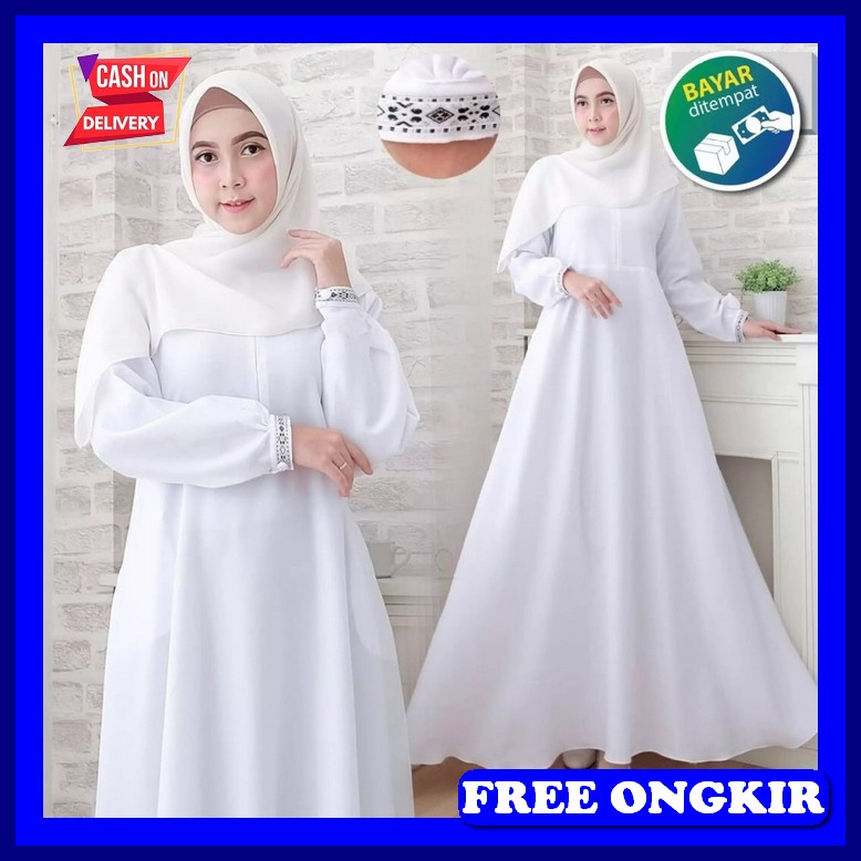 Gsmis Kondangan Pesta Gmis Muslimah Polos Baju Lebaran Muslim Wanita Games Jumbo Mewah Bj Syarii Cas